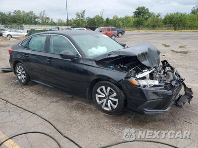 Czwarte zdjęcie samochodu z boku: 2022 HONDA CIVIC LX VIN:2HGFE2F26NH546578 - miniatura