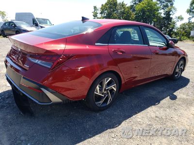 Trzecie zdjęcie samochodu z tyłu: 2025 HYUNDAI ELANTRA LIMITED VIN:KMHLP4DG4SU971713 - miniatura