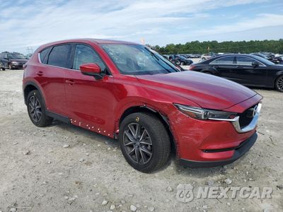 Czwarte zdjęcie samochodu z boku: 2017 MAZDA CX-5 GRAND TOURING VIN:JM3KFADL2H0177010 - miniatura