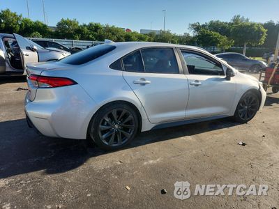 Trzecie zdjęcie samochodu z tyłu: 2023 TOYOTA COROLLA SE VIN:5YFS4MCE8PP154824 - miniatura