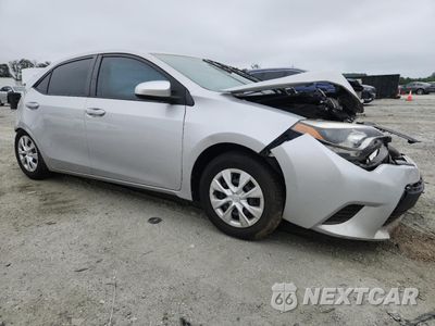 Czwarte zdjęcie samochodu z boku: 2016 TOYOTA COROLLA L VIN:5YFBURHE4GP382549 - miniatura