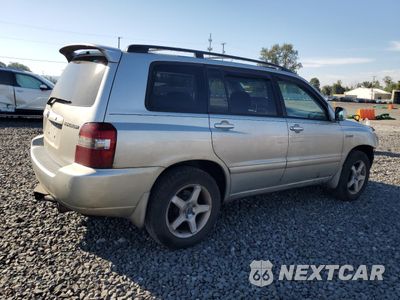 Trzecie zdjęcie samochodu z tyłu: 2006 TOYOTA HIGHLANDER LIMITED VIN:JTEEP21A860139284 - miniatura