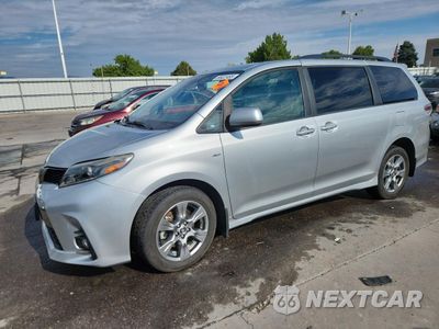 2019 TOYOTA SIENNA SE 5TDEZ3DCXKS216732 - główne zdjęcie licytacji z USA - miniatura