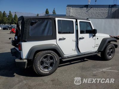 Trzecie zdjęcie samochodu z tyłu: 2011 JEEP WRANGLER UNLIMITED SPORT VIN:1J4HA3H16BL567498 - miniatura