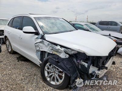 Czwarte zdjęcie samochodu z boku: 2017 AUDI Q5 PREMIUM VIN:WA1C2AFP8HA010907 - miniatura
