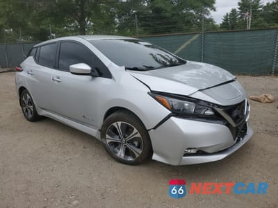 Czwarte zdjęcie samochodu z boku: 2018 NISSAN LEAF S VIN:1N4AZ1CP8JC302571 - miniatura