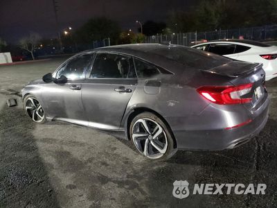 Drugie zdjęcie samochodu z przodu: 2019 HONDA ACCORD SPORT VIN:1HGCV1F31KA123228 - miniatura