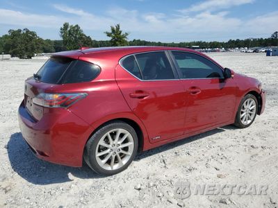 Trzecie zdjęcie samochodu z tyłu: 2012 LEXUS CT 200 VIN:JTHKD5BH0C2111975 - miniatura