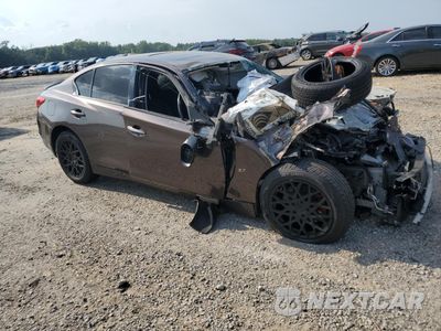 Czwarte zdjęcie samochodu z boku: 2015 INFINITI Q50 BASE VIN:JN1BV7AR7FM394617 - miniatura