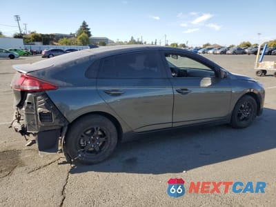 Trzecie zdjęcie samochodu z tyłu: 2020 HYUNDAI IONIQ BLUE VIN:KMHC65LC3LU227478 - miniatura