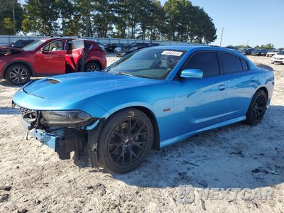 2019 DODGE CHARGER SCAT PACK 2C3CDXGJ0KH554067 - główne zdjęcie licytacji z USA - miniatura