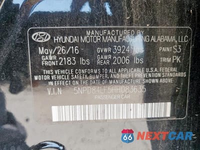 Zdjęcie 13 z 13 samochodu: 2017 HYUNDAI ELANTRA SE VIN:5NPD84LF5HH083635 - miniatura