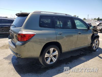 Trzecie zdjęcie samochodu z tyłu: 2008 TOYOTA HIGHLANDER SPORT VIN:JTEDS43A782065897 - miniatura