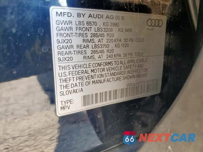 Zdjęcie 13 z 13 samochodu: 2017 AUDI Q7 PREMIUM PLUS VIN:WA1LAAF72HD018759 - miniatura