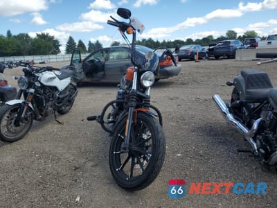 Drugie zdjęcie samochodu z przodu: 2020 HARLEY-DAVIDSON XL883 N VIN:1HD4LE218LB411391 - miniatura