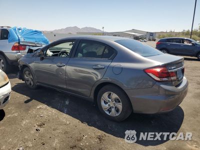 Drugie zdjęcie samochodu z przodu: 2013 HONDA CIVIC LX VIN:19XFB2F55DE027887 - miniatura