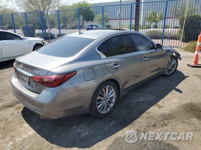 Trzecie zdjęcie samochodu z tyłu: 2021 INFINITI Q50 LUXE VIN:JN1EV7BP0MM707255 - miniatura