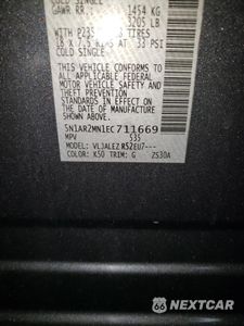 Zdjęcie 13 z 13 samochodu: 2014 NISSAN PATHFINDER S VIN:5N1AR2MN1EC711669 - miniatura