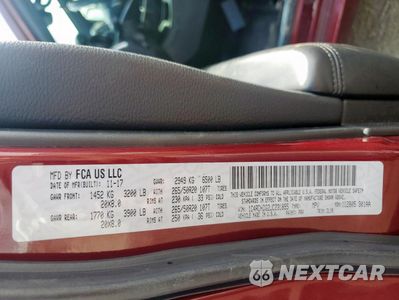 Zdjęcie 13 z 14 samochodu: 2018 DODGE DURANGO GT VIN:1C4RDHDG2JC231855 - miniatura