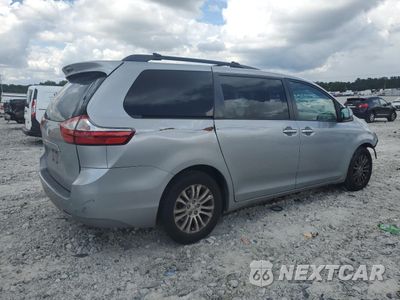 Trzecie zdjęcie samochodu z tyłu: 2015 TOYOTA SIENNA XLE VIN:5TDYK3DC9FS529729 - miniatura