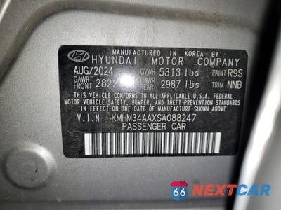 Zdjęcie 13 z 13 samochodu: 2025 HYUNDAI IONIQ 6 SEL VIN:KMHM34AAXSA088247 - miniatura