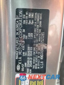 Zdjęcie 13 z 13 samochodu: 2018 KIA SOUL ! VIN:KNDJX3AA2J7521285 - miniatura