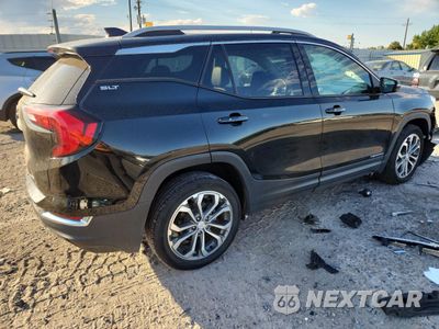 Trzecie zdjęcie samochodu z tyłu: 2021 GMC TERRAIN SLT VIN:3GKALVEV3ML319340 - miniatura