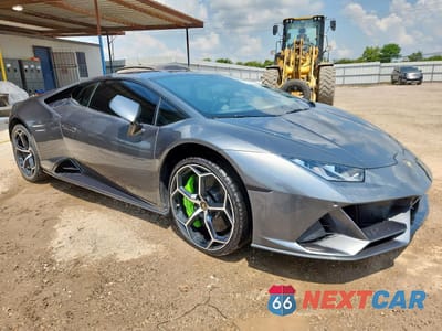 Czwarte zdjęcie samochodu z boku: 2020 LAMBORGHINI HURACAN EVO VIN:ZHWUF4ZF7LLA12545 - miniatura