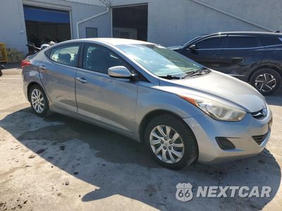 Czwarte zdjęcie samochodu z boku: 2012 HYUNDAI ELANTRA GLS VIN:KMHDH4AE3CU454764 - miniatura
