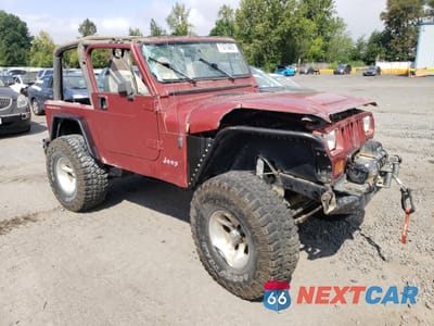 Czwarte zdjęcie samochodu z boku: 1992 JEEP WRANGLER / YJ VIN:2J4FY29S8NJ553200 - miniatura