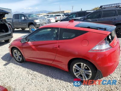Drugie zdjęcie samochodu z przodu: 2013 HONDA CR-Z EX VIN:JHMZF1D64DS001090 - miniatura