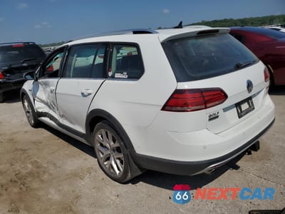 Drugie zdjęcie samochodu z przodu: 2019 VOLKSWAGEN GOLF ALLTRACK S VIN:3VWM17AU2KM507777 - miniatura