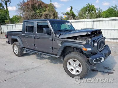 Czwarte zdjęcie samochodu z boku: 2023 JEEP GLADIATOR SPORT VIN:1C6HJTAG2PL523503 - miniatura
