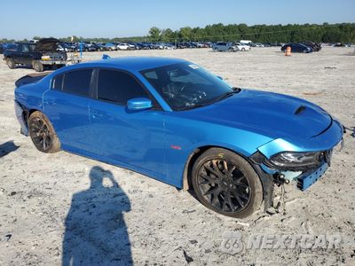 Czwarte zdjęcie samochodu z boku: 2019 DODGE CHARGER SCAT PACK VIN:2C3CDXGJ0KH554067 - miniatura