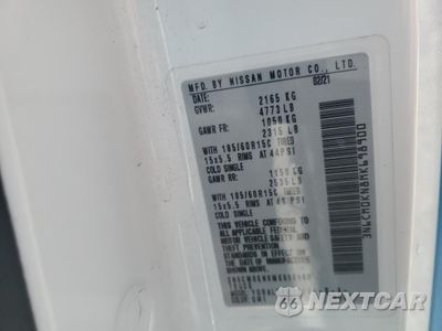 Zdjęcie 12 z 13 samochodu: 2021 NISSAN NV200 2.5S VIN:3N6CM0KN8MK698900 - miniatura
