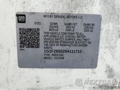 Zdjęcie 13 z 13 samochodu: 2022 CHEVROLET BOLT EUV PREMIER VIN:1G1FZ6S02N4111710 - miniatura