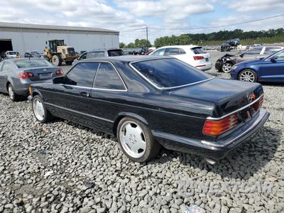 Drugie zdjęcie samochodu z przodu: 1991 MERCEDES-BENZ 560 SEC VIN:WDBCA45E2MA577035 - miniatura