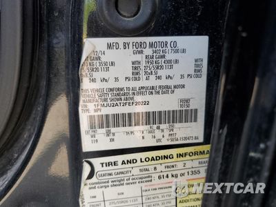 Zdjęcie 13 z 13 samochodu: 2015 FORD EXPEDITION LIMITED VIN:1FMJU2AT2FEF20222 - miniatura