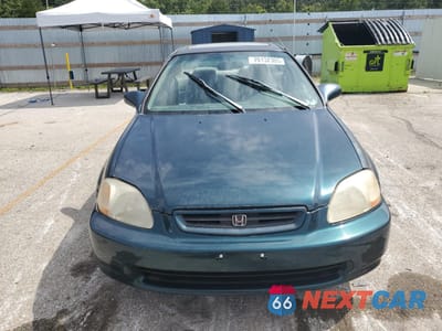 Piąte zdjęcie samochodu w środku: 1996 HONDA CIVIC EX VIN:1HGEJ8243TL089858 - miniatura