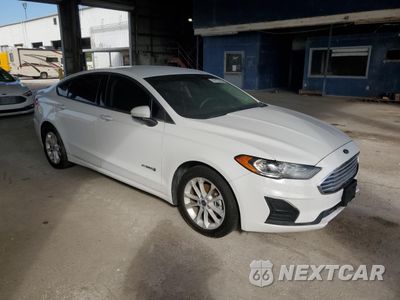 Czwarte zdjęcie samochodu z boku: 2019 FORD FUSION SE VIN:3FA6P0LU6KR119300 - miniatura