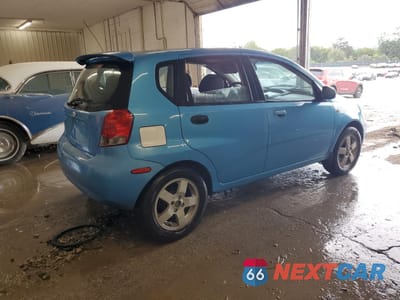 Trzecie zdjęcie samochodu z tyłu: 2006 CHEVROLET AVEO LT VIN:KL1TG66686B654630 - miniatura