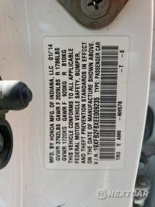 Zdjęcie 13 z 15 samochodu: 2014 HONDA CIVIC EX VIN:19XFB2F8XEE009235 - miniatura