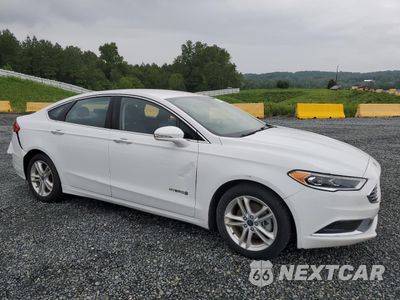 Czwarte zdjęcie samochodu z boku: 2018 FORD FUSION SE HYBRID VIN:3FA6P0LU8JR118860 - miniatura