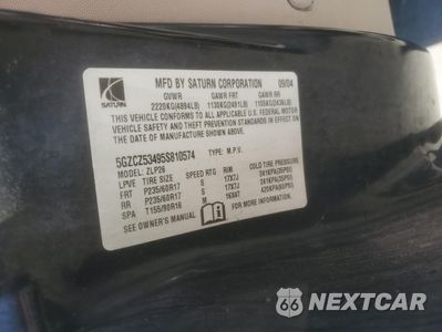 Zdjęcie 13 z 13 samochodu: 2005 SATURN VUE VIN:5GZCZ53495S810574 - miniatura