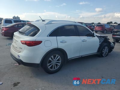 Trzecie zdjęcie samochodu z tyłu: 2010 INFINITI FX35 VIN:JN8AS1MUXAM800305 - miniatura
