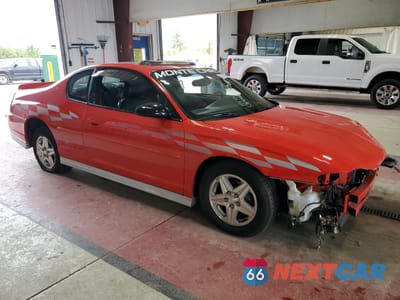 Czwarte zdjęcie samochodu z boku: 2000 CHEVROLET MONTE CARLO SS VIN:2G1WX12K7Y9374156 - miniatura