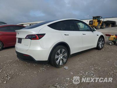 Trzecie zdjęcie samochodu z tyłu: 2021 TESLA MODEL Y VIN:5YJYGDEE2MF114373 - miniatura