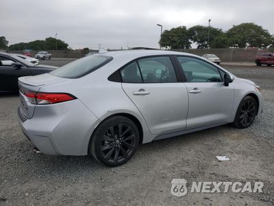 Trzecie zdjęcie samochodu z tyłu: 2024 TOYOTA COROLLA SE VIN:5YFS4MCE4RP204234 - miniatura