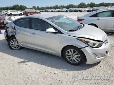 Czwarte zdjęcie samochodu z boku: 2015 HYUNDAI ELANTRA SE VIN:KMHDH4AE4FU355584 - miniatura