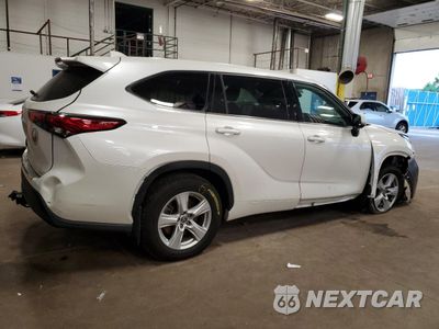 Trzecie zdjęcie samochodu z tyłu: 2020 TOYOTA HIGHLANDER L VIN:5TDCZRBH7LS053919 - miniatura